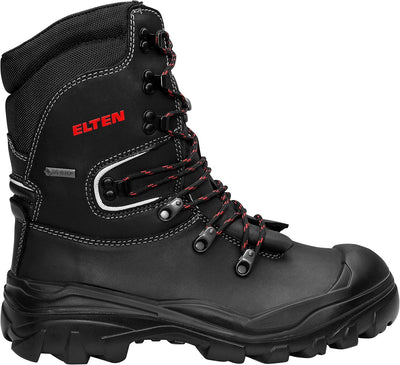 ELTEN Sicherheitsschuhe ARBORIST GTX S3, Herren, Forststiefel, leicht, schwarz, Stahlkappe - Grösse