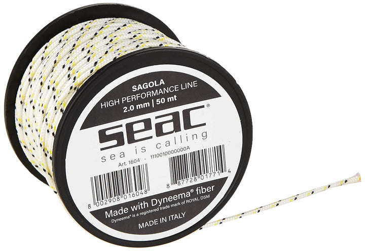 SEAC Dyneema Hochleistungs-Angelschnur Ø 1,8 x 50 mt, Ø 1,8 x 50 mt