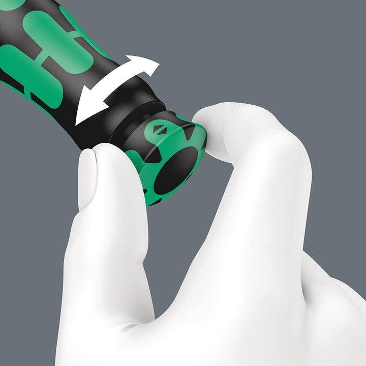 Wera 05075694001 Click-Torque Lock A 6 R/L Drehmomentschlüssel, einstellbar, Torque Lock Funktion, d
