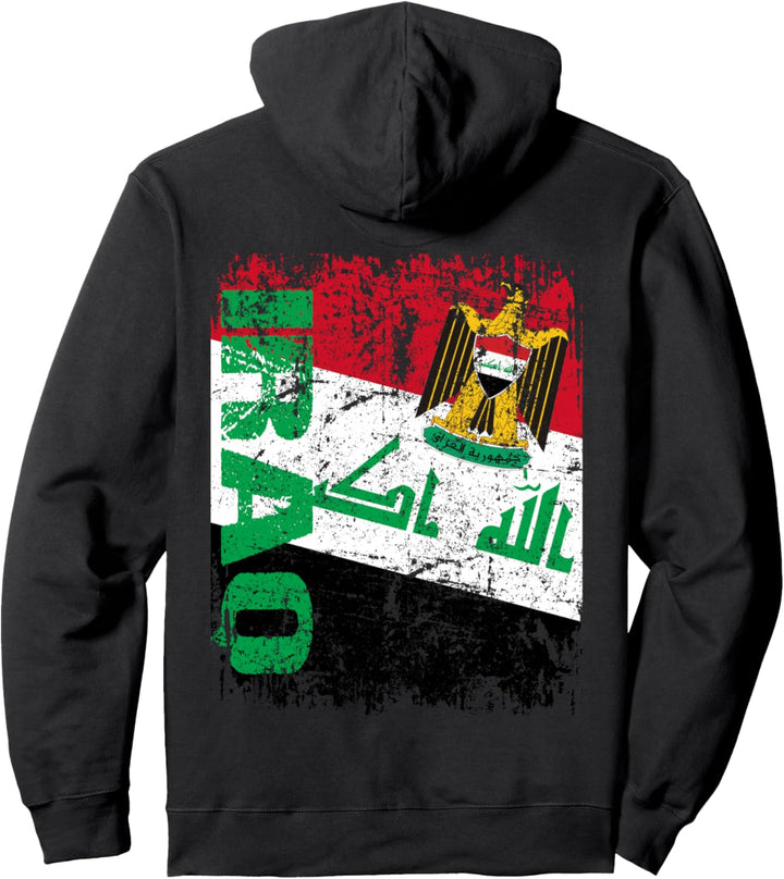 IRAK Flagge | Damen Herren Kinder IRAK Pullover Hoodie