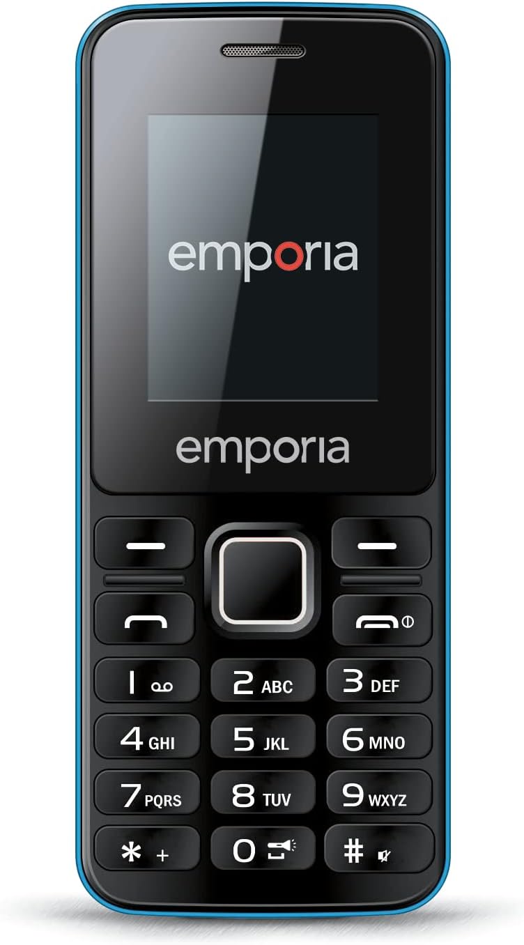 Emporia Telme MD212 - Mobile Phone, Black