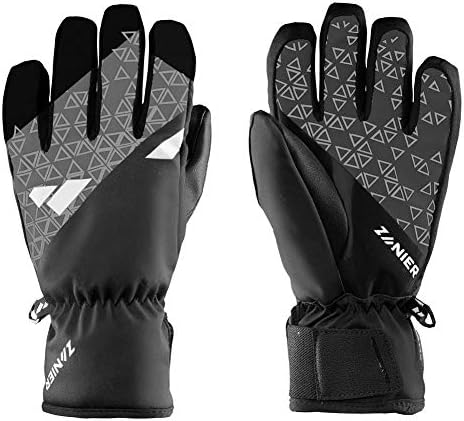 Zanier-Jugend-Handschuhe-SILLIAN.STX 4.5 Schwarz, 4.5 Schwarz