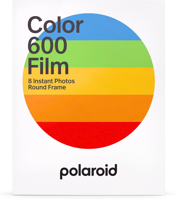 Polaroid Color Film für 600 - Round Frame, 8 Filme Round Frame Edition 8 Filme, Round Frame Edition