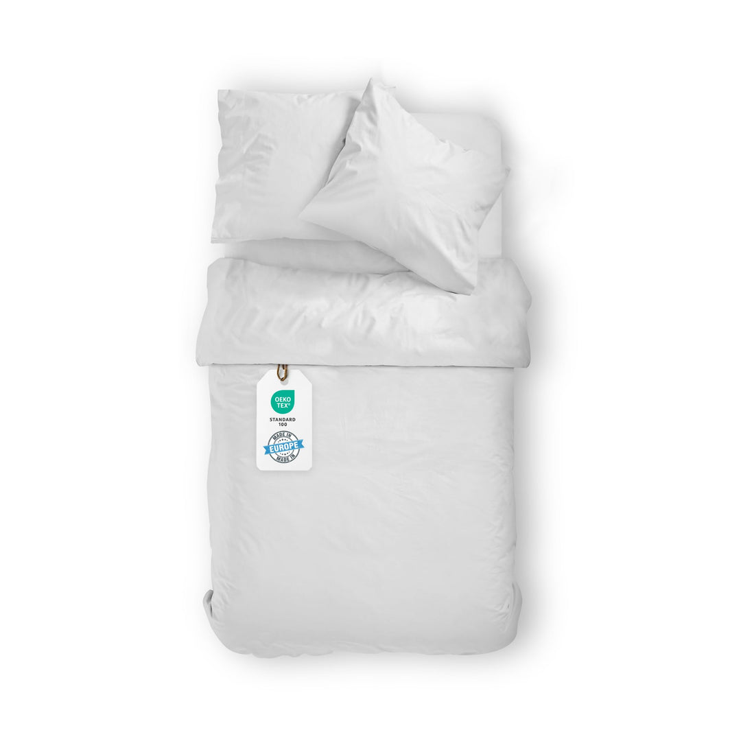 BLUE MOON Premium Mako-Satin Wendebettwäsche - Satin-Bettzeug - Bettwäsche aus 100% Baumwolle - Made