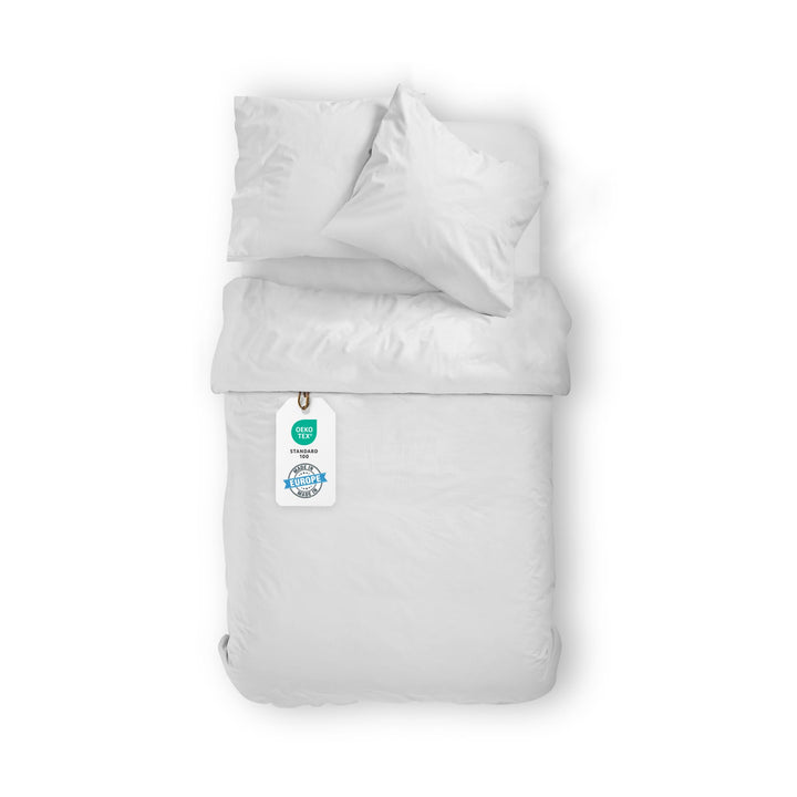 BLUE MOON Premium Mako-Satin Wendebettwäsche - Satin-Bettzeug - Bettwäsche aus 100% Baumwolle - Made