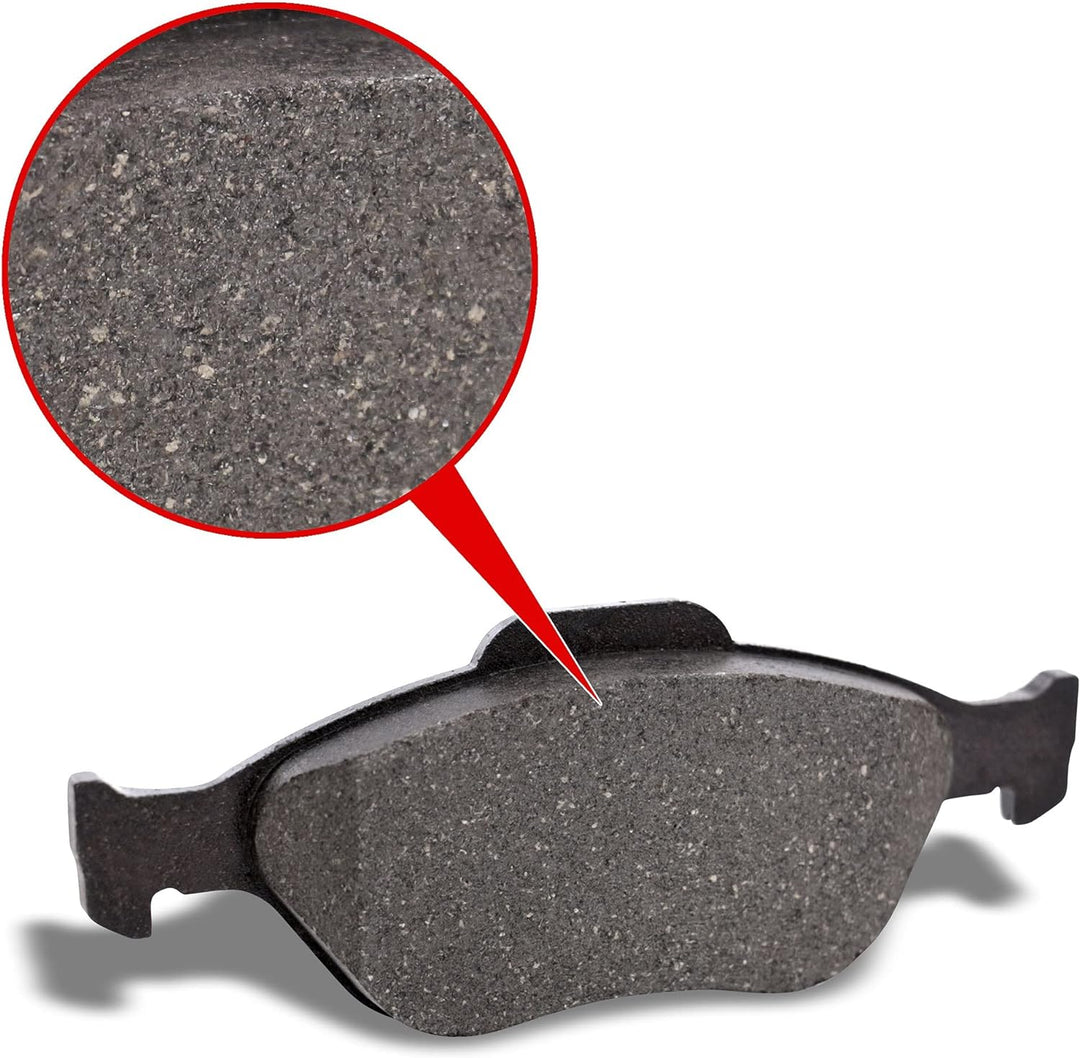 Bremsenset inkl. Bremsscheiben Vorne Ø 258 mm + Belüftet Bremsbeläge Vorne und Bremsbacken hinten