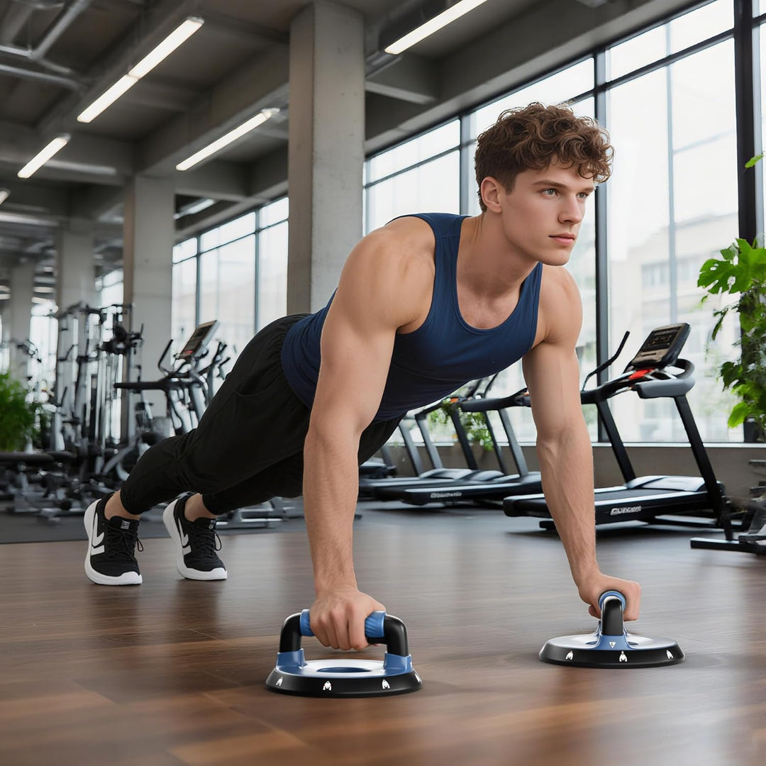 360° Verstellbare Liegestützgriffe - Oberkörper Trainingsgerät für Brust, Rücken, Schultern, Bizeps