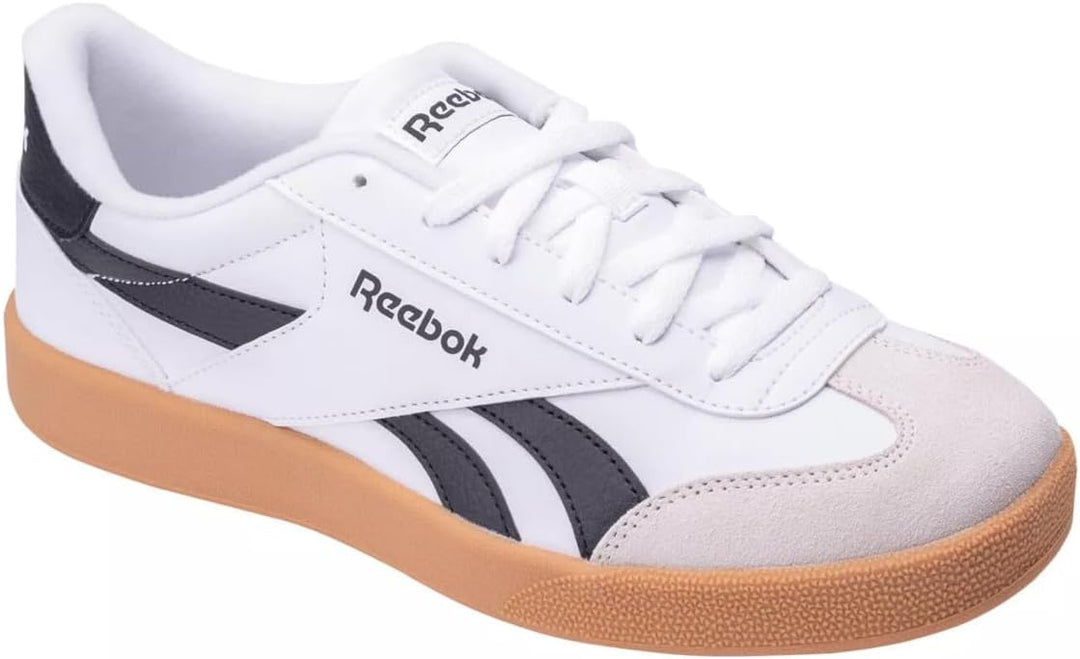 Reebok Unisex Smash Edge S Sneaker 40 EU White Black Gum, 40 EU White Black Gum