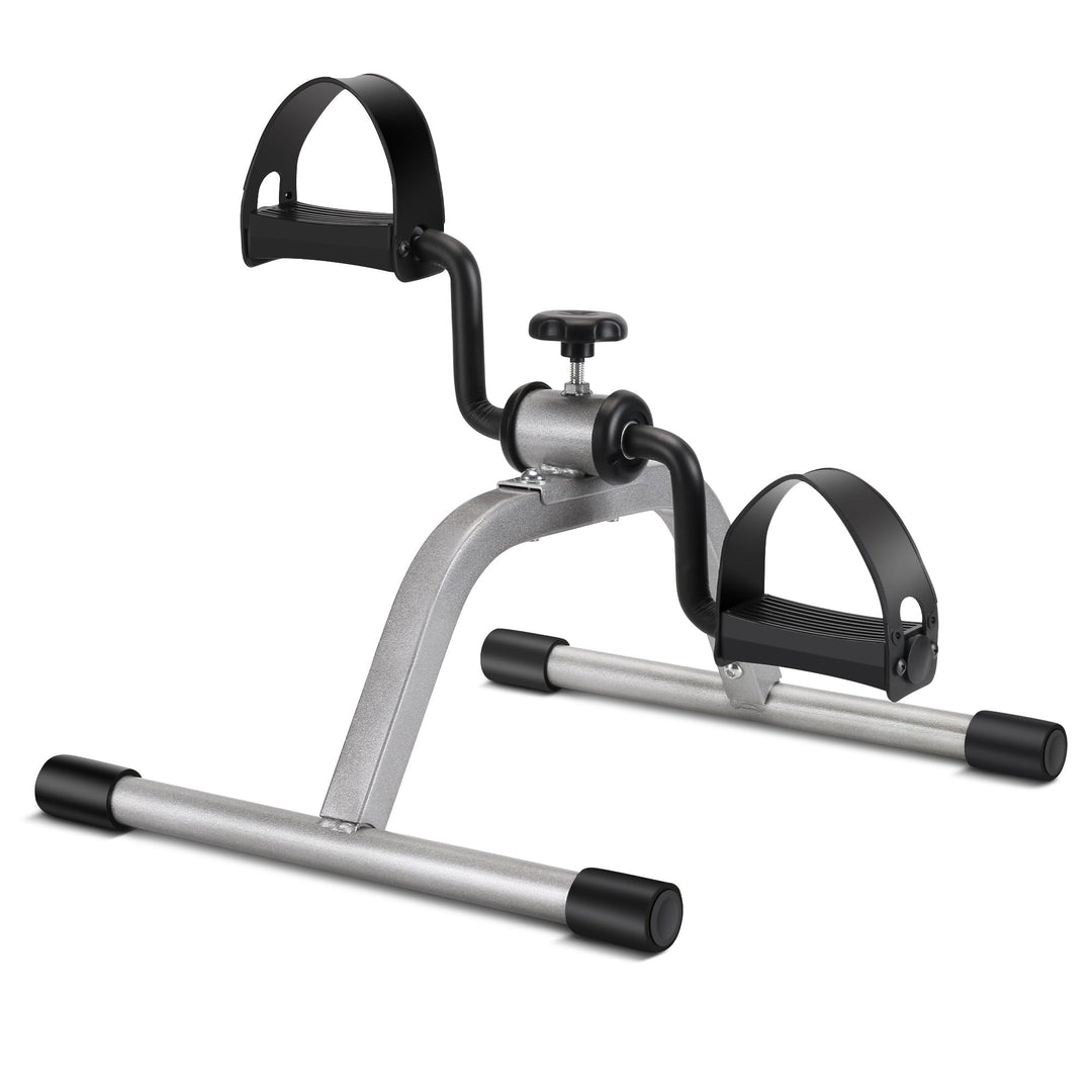 Pedal-Heimtrainer für Bein- und Armerholung, leichtes und tragbares Bodenfahrrad