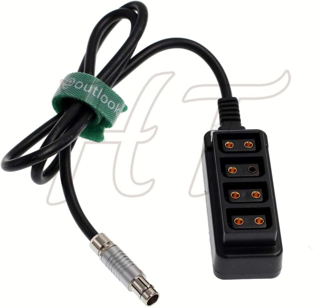 HT Alexa RS 3-polig auf 4 Port D-Tap Power Splitter Buchse P-Tap Adapterkabel