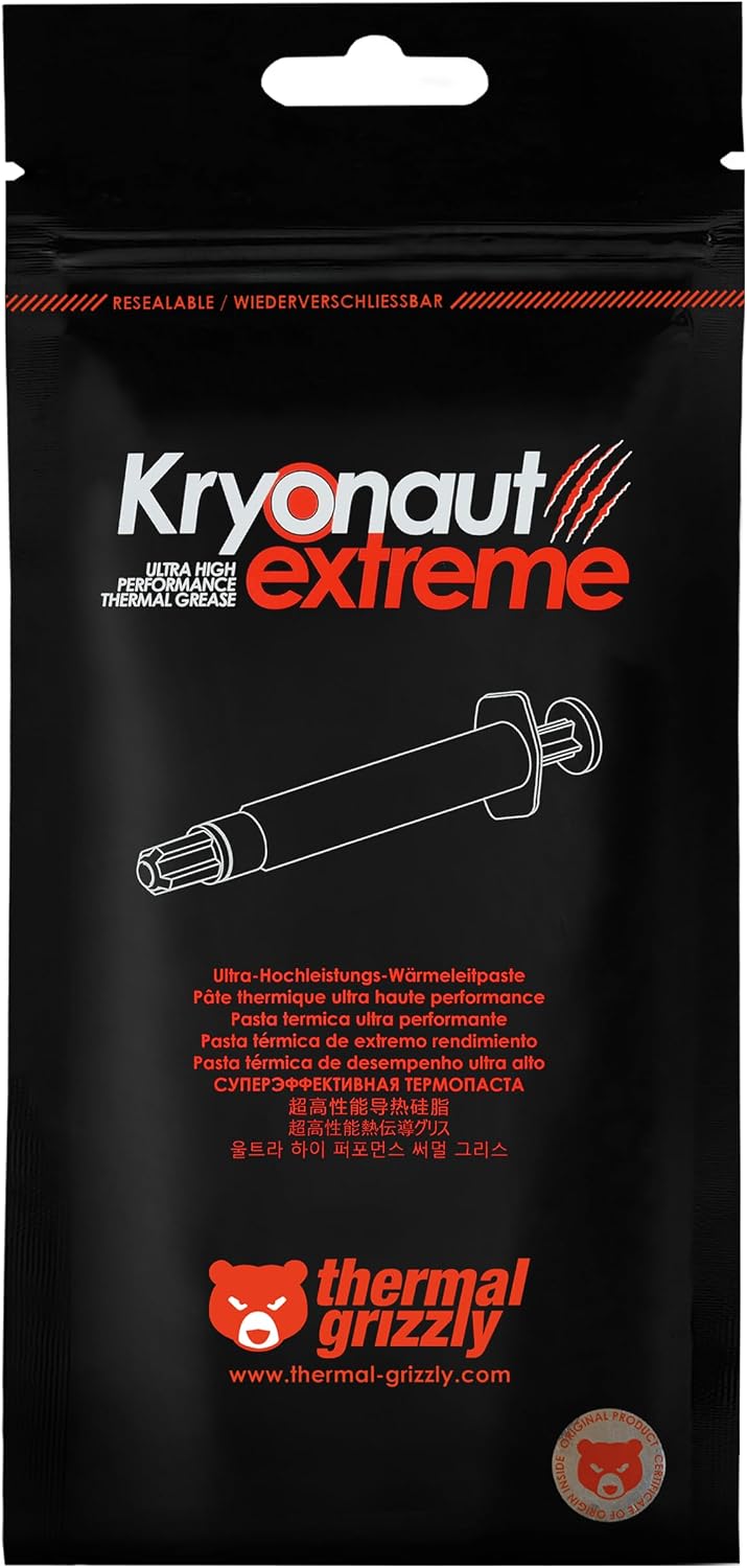 Thermal Grizzly - Kryonaut Extreme - 6 Gramm - Hochleistungsfähige Wärmeleitpaste - Für Maximale Wär