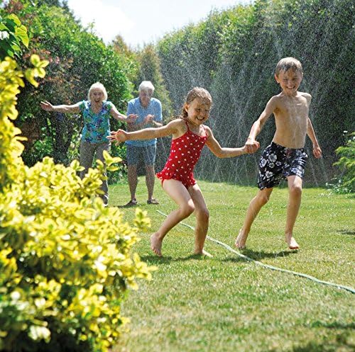 Hozelock Garten Schlauch Sprinkler-Schlauch 15 Meter und Grundausstattung, Bewässerungsfläche, Mehrf