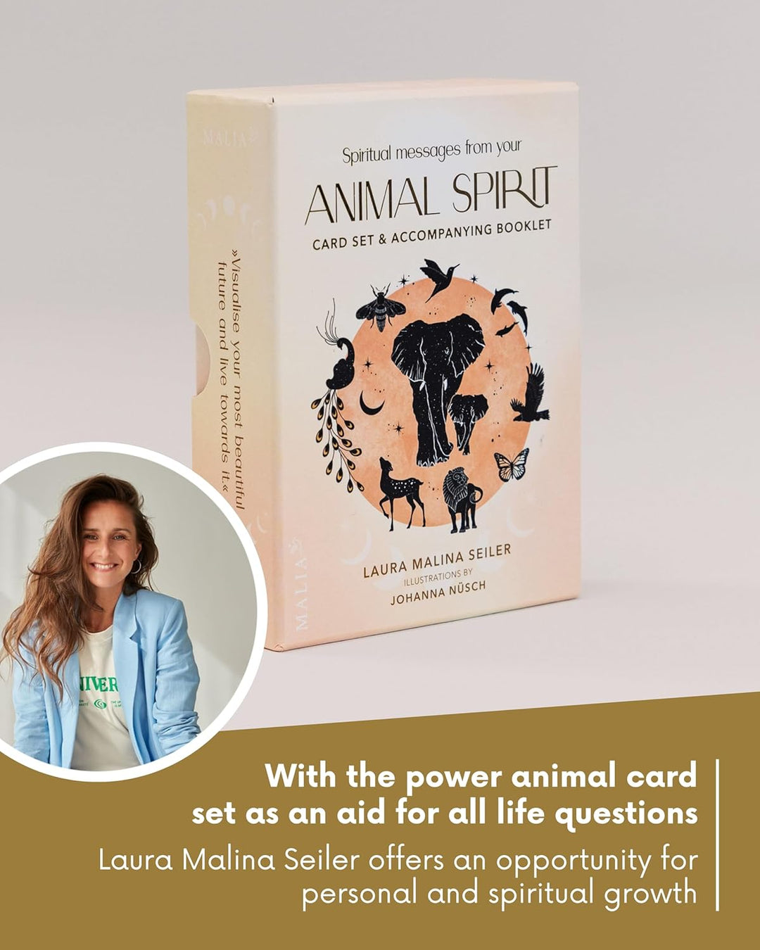 Spiritual messages from your Animal Spirit: Card Set & Accompanying Booklet, Karten
