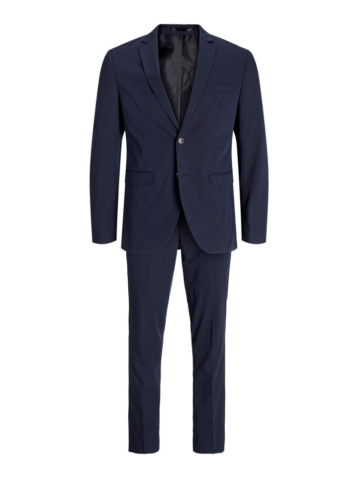 JACK & JONES Male Einreihiger Blazer und Hose JPRFRANCO Super Slim Fit Anzug 56 Dark Navy, 56 Dark N
