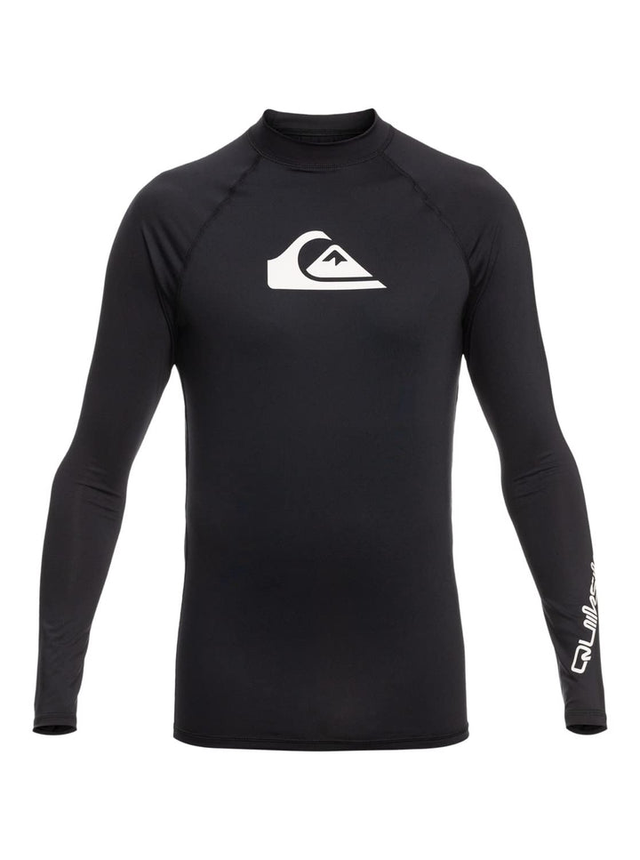 Quiksilver Herren All Time Ls Long Sleeve Rashguard Surf Rash-Guard-Shirt XS Anthracite, XS Anthraci