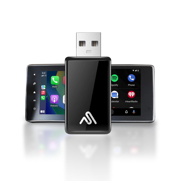 AutoSky Wireless Carplay Adapter & Android Auto - Verwandeln Sie kabelgebundenes zu drahtlosem Carpl