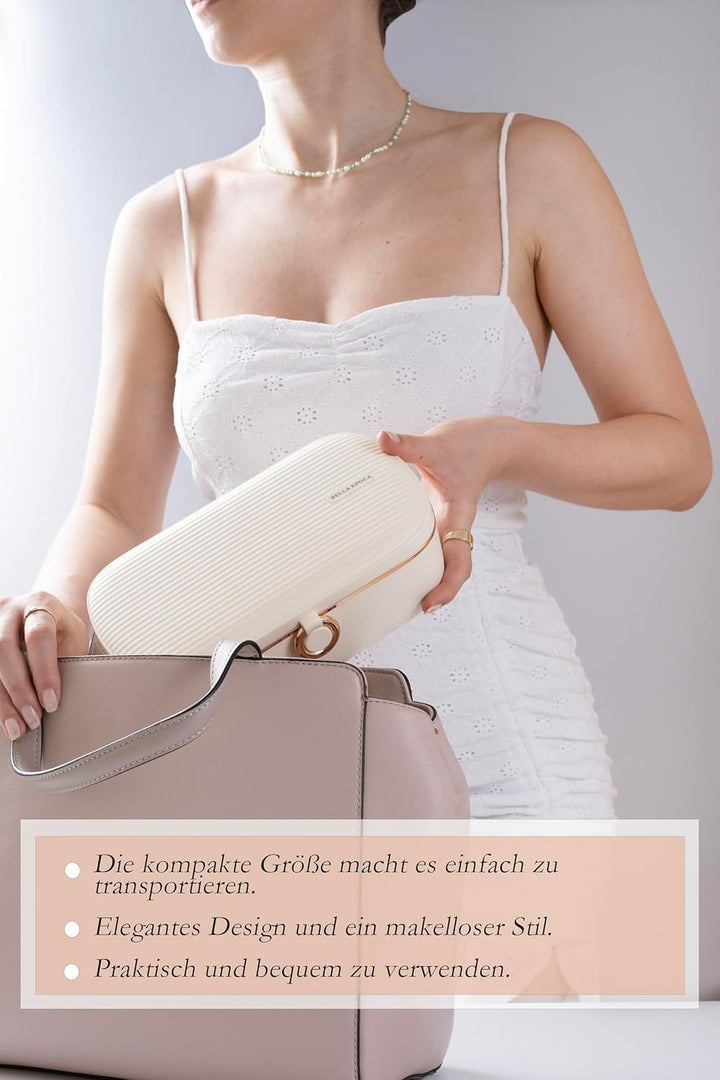 Bella Epoca: Tragbare Elektrische Wärmebox - Elegante Wärmende Lunchbox. Elektrische Lunchbox mit 2