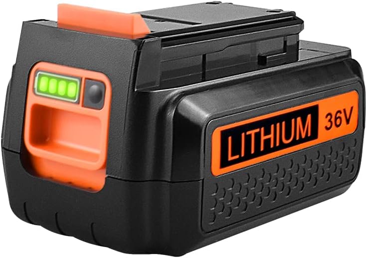 aunstarwei 36V 2.5Ah Ersatzbatterie für Black Decker BL20362-XJ BL20362 BL2536 BL2036 BL1536 LBX2040