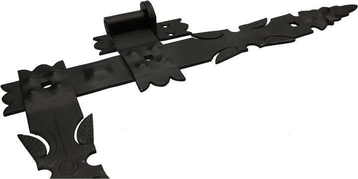 KOTARBAU® Winkelband Geschmiedet 600x460 mm Satz 2x Scharnier + Kloben und Mittelband Komplet Satz f