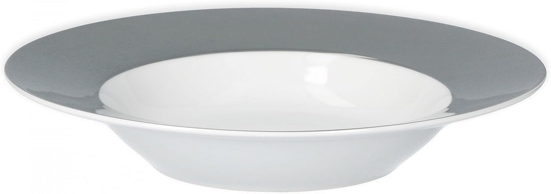 Van Well Suppenteller-Set Vario 6-teilig Farbe wählbar Suppenteller | 6 Stk. Grau, Suppenteller | 6