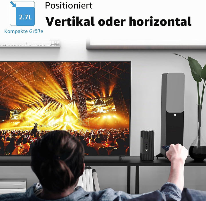Akasa Turing WS, für Intel® NUC 12/13 Pro (Wall Street Canyon/Arena Canyon), Lüfterloses Gehäuse aus