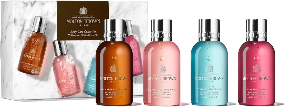 Molton Brown Woody und Floral Körperpflege-Kollektion