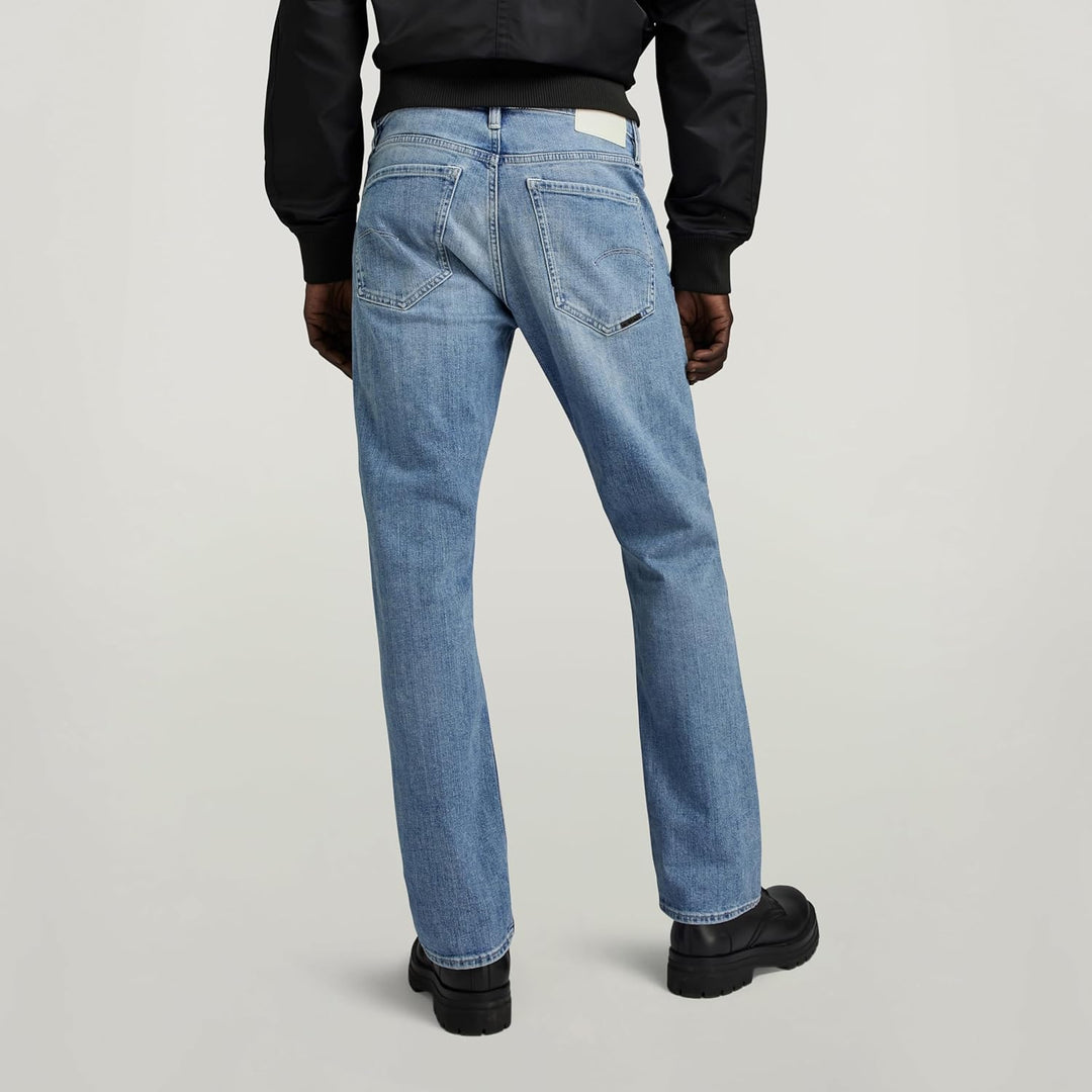 G-Star Raw Herren Jeans Mosa Straight Jeans 26W / 30L Blau (Sun Faded Amparo Blue D23692-d498-g344),