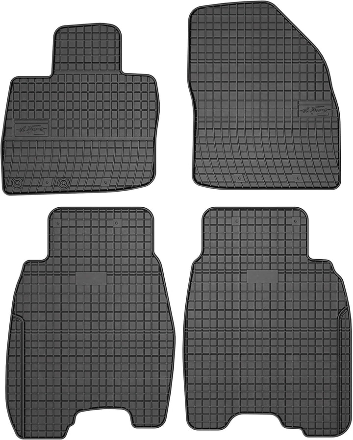 SMK Gummimatten Auto Fussmatte passt für Honda Civic VIII 2006-2011 Verbessern Sie Ihren Reisekomfor
