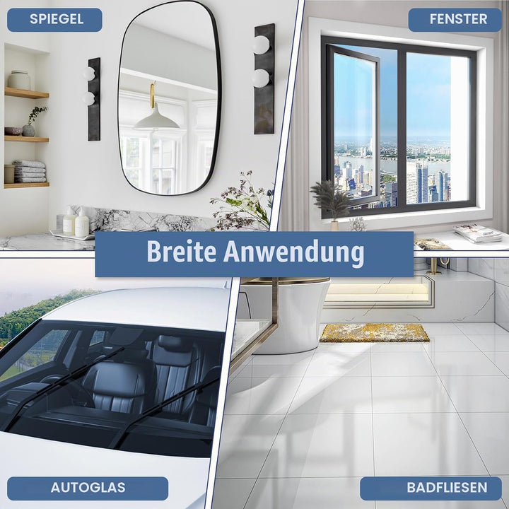Duschabzieher Abzieher Dusche Boden mit Teleskopstange 120CM Fensterabzieher und Fensterwischer 2 in