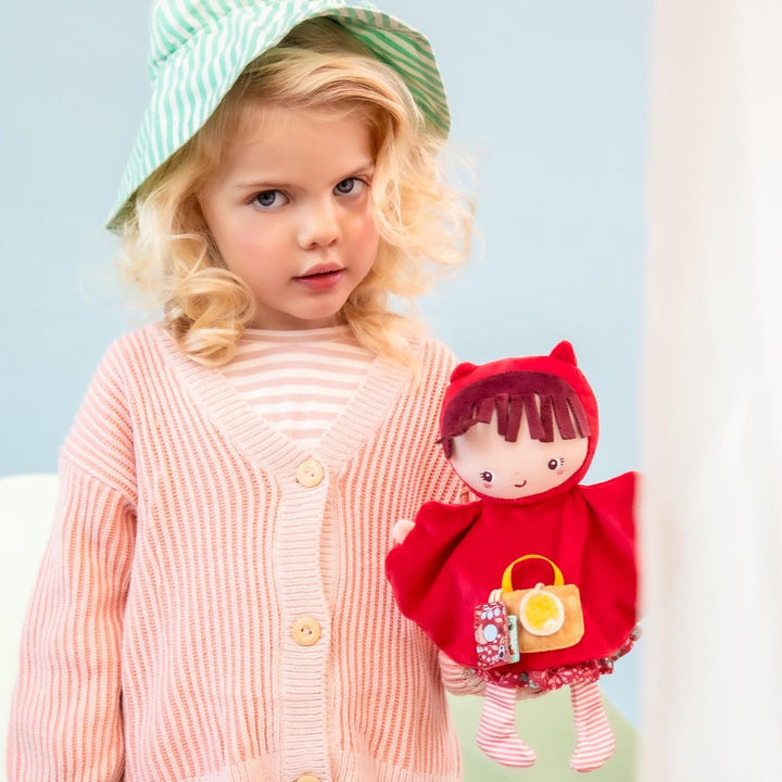 Lilliputiens - Handpuppe Rotkäppchen - Interaktives Spielzeug für Kinder - Perfekt, um das bekannte