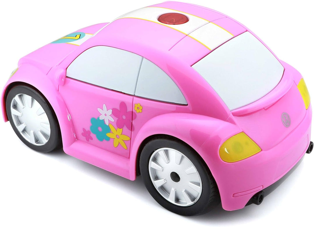 Bburago Maisto France 92003R Volkswagen Spielzeugauto für Kinder, Rosa, Rosa