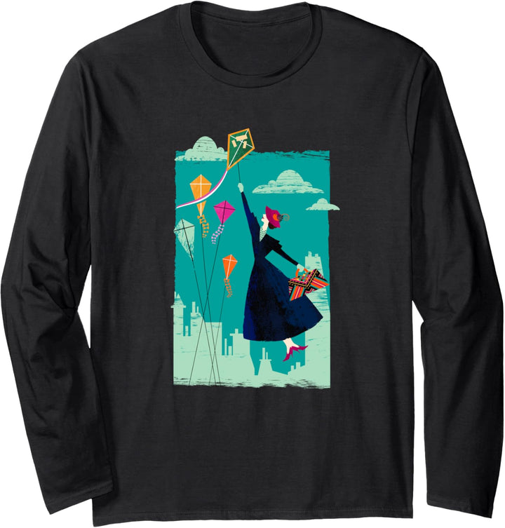 Disney Mary Poppins Returns Kites in the Sky Langarmshirt