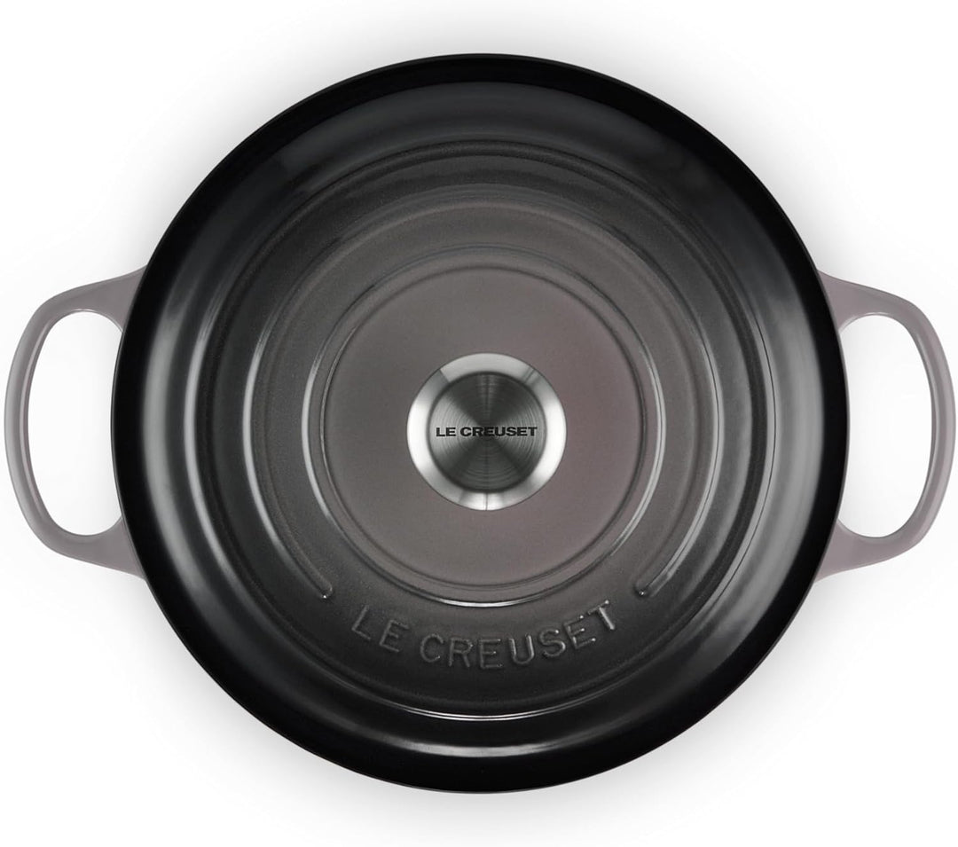 Le Creuset Signature Gusseisen-Bräter mit Deckel, Ø 28 cm, Rund, Für alle Herdarten und Induktion ge