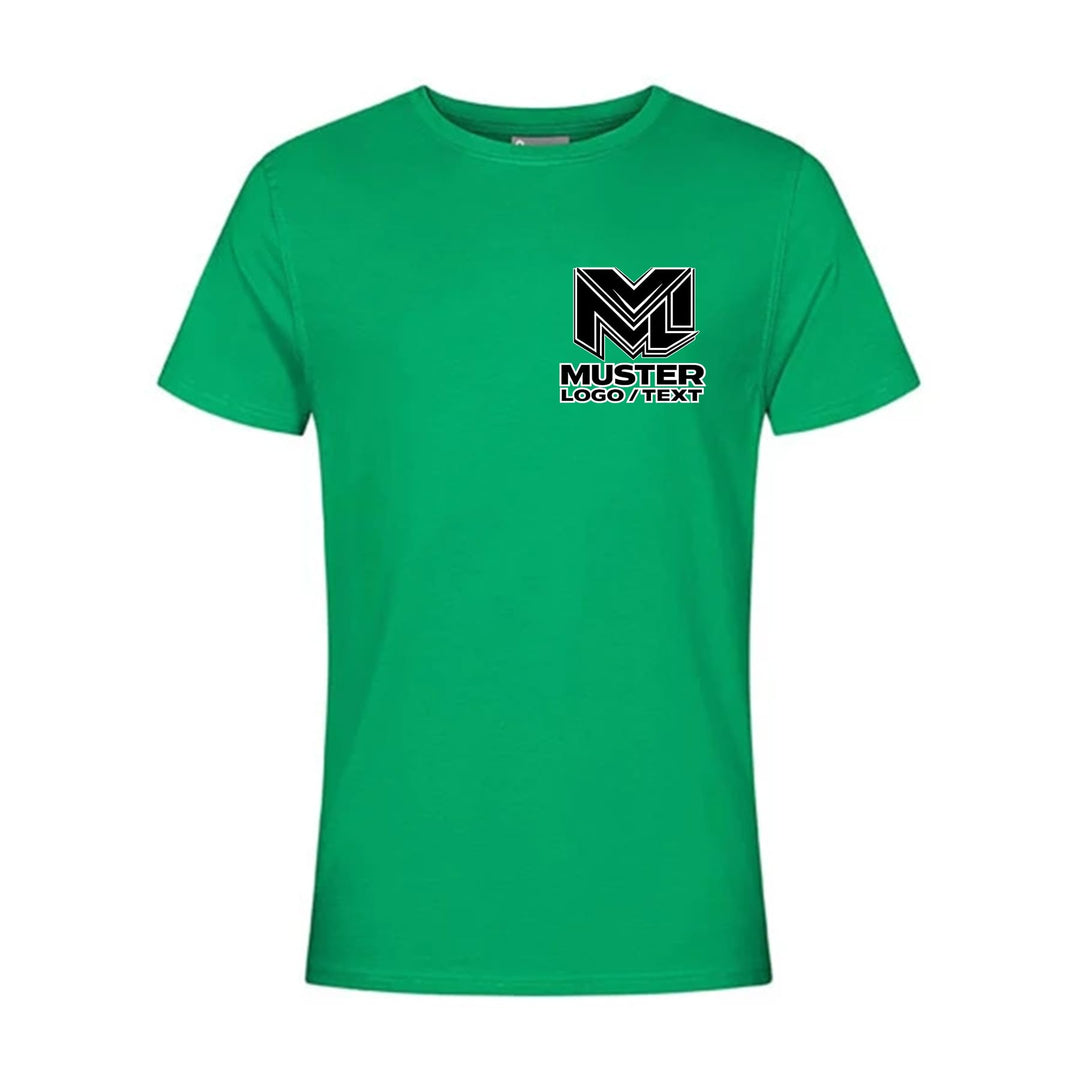 Herren Strapazierfähiges Workwear T-Shirt personalisierbar mit Logo oder Text | 60% Baumwolle 40% Po