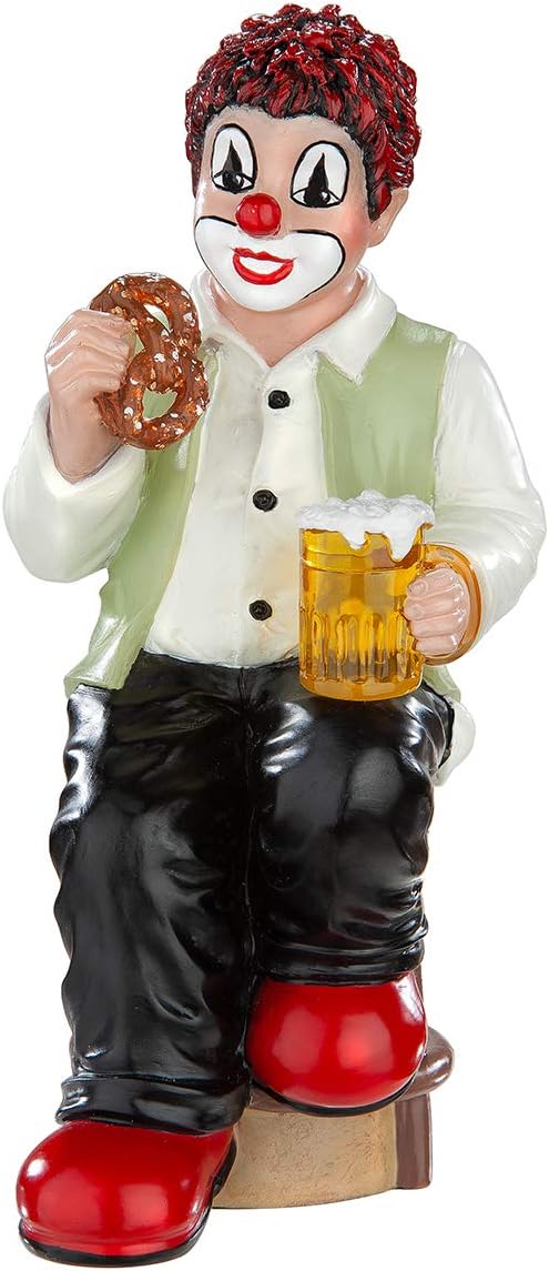 Gildeclown Wandern - Deko und Geschenk - Wanderer Figur Männergeschenk - Dekoration Wohnzimmer Vitri