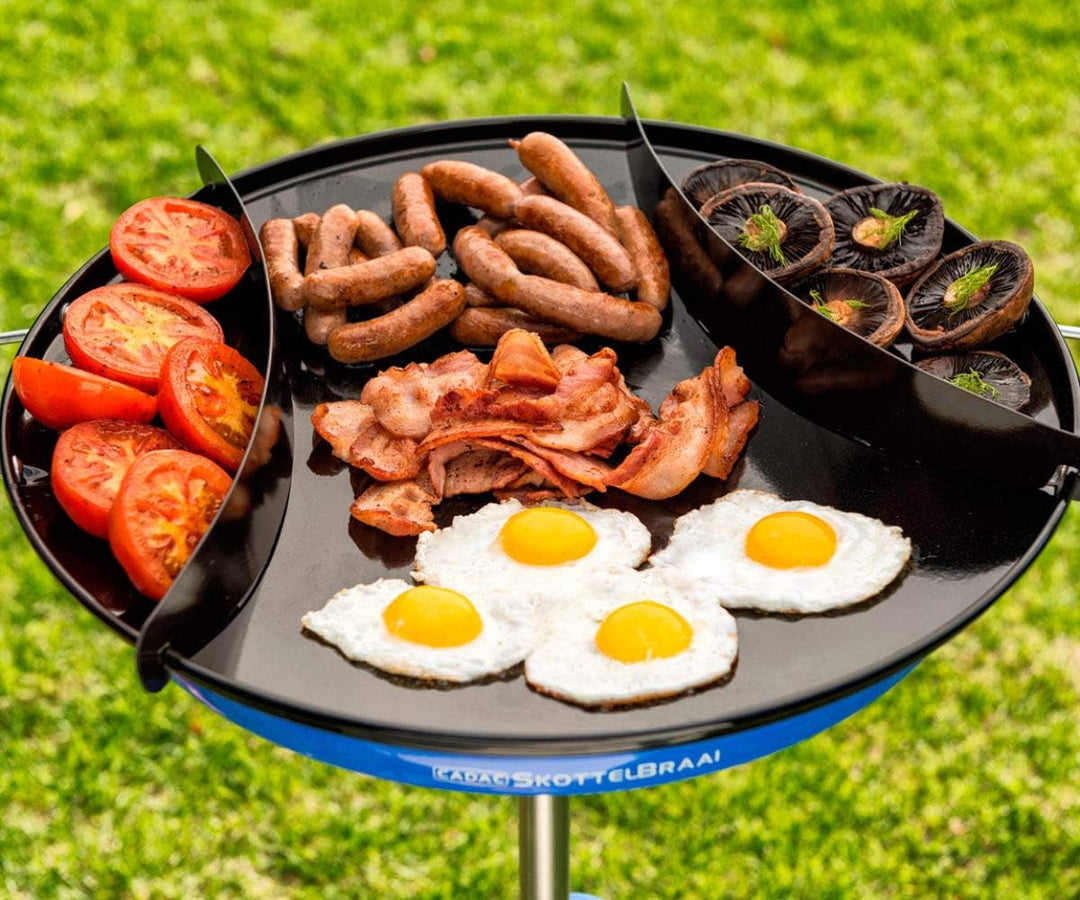 Cadac Skottel-Warmhalteschienen, Schwarz