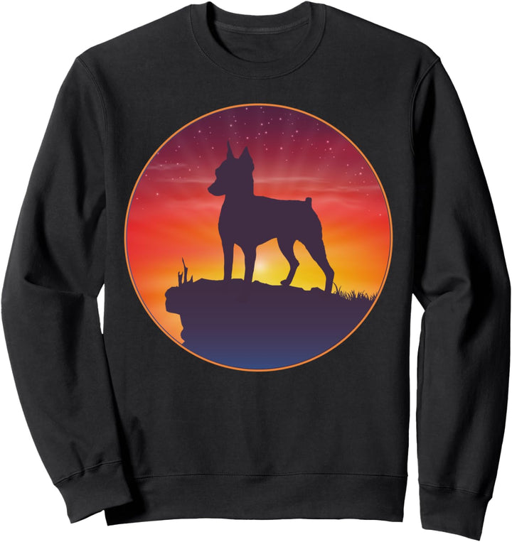 Zwergpinscher Sunset Sweatshirt
