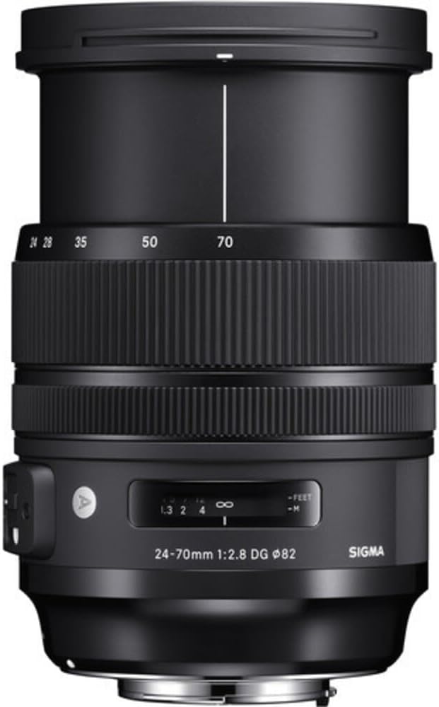 Sigma 24-70mm F2,8 DG OS HSM Art Objektiv für Canon EF Objektivbajonett für Canon Single, für Canon