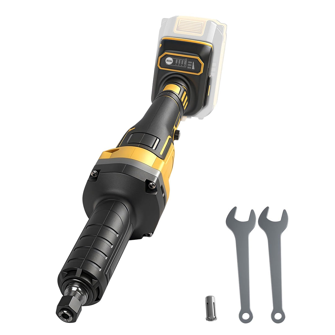 Akku-Schneideisen kompatibel mit Dewalt 18/20V, bürstenloser elektrischer Geradschleifer 24000 U/min