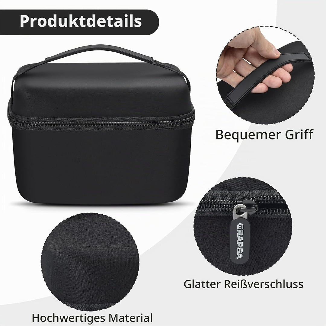 Mini Beamer Tasche Kompatibel mit LQWELL/für Magcubic/für YEEFON/für ELEPHAS/für Alwtniet Beamer 4k,