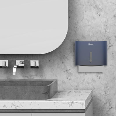 PLUSSEN Papierhandtuchspender, Handtuchspender für das Badezimmer, an der Wand, Z gefaltete Serviett