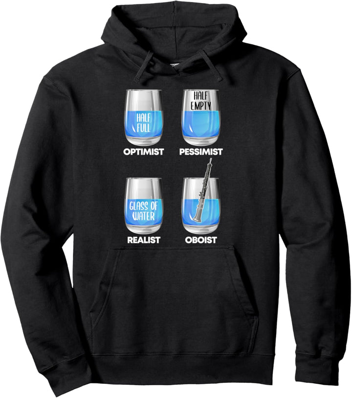 Oboe I Fagott I Orchester Musik I Musiker I Oboe Spieler Pullover Hoodie