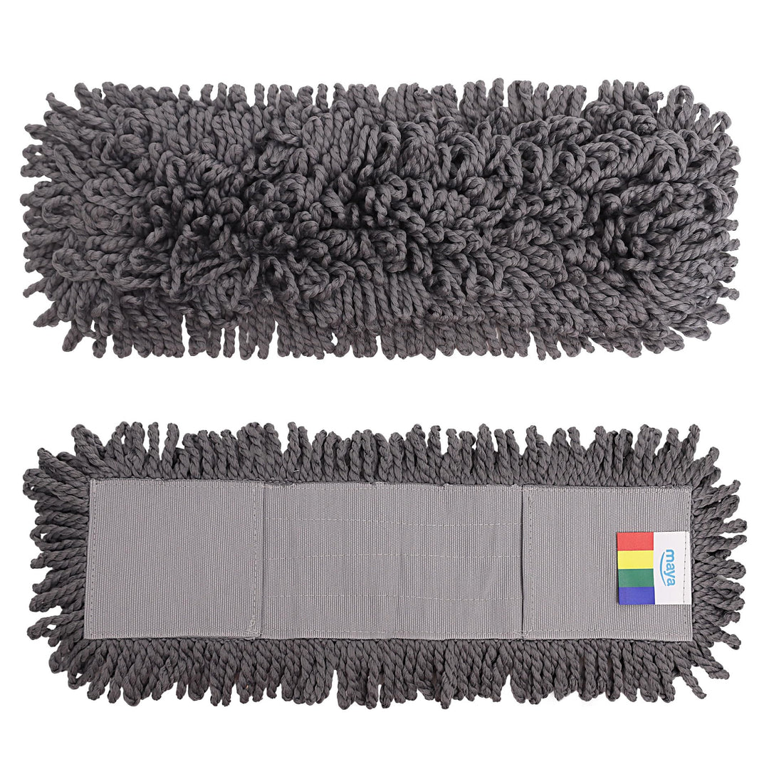 MAYA Ersatz-Mikrofasermopp für den professionellen Gebrauch, 40 cm. Hohe Reinigungsleistung bei Troc