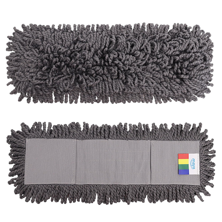 MAYA Ersatz-Mikrofasermopp für den professionellen Gebrauch, 40 cm. Hohe Reinigungsleistung bei Troc