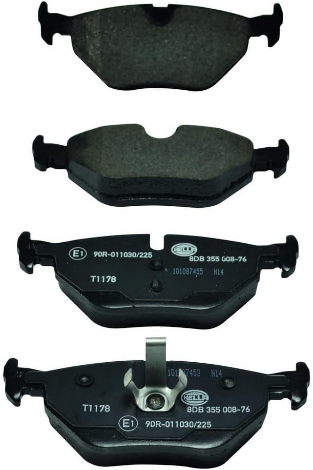 HELLA PAGID 8DB 355 008-761 Bremsbelagsatz - T1178 - Dicke/Stärke: 17.3mm - Bremssystem: Teves - für