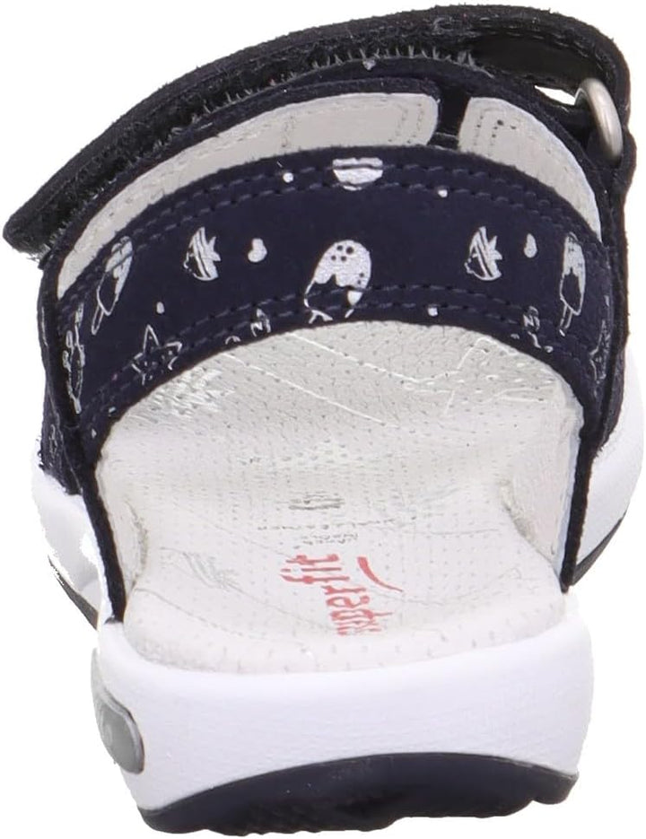 Superfit Mädchen Emily Sandale 26 EU Blau, 26 EU Blau