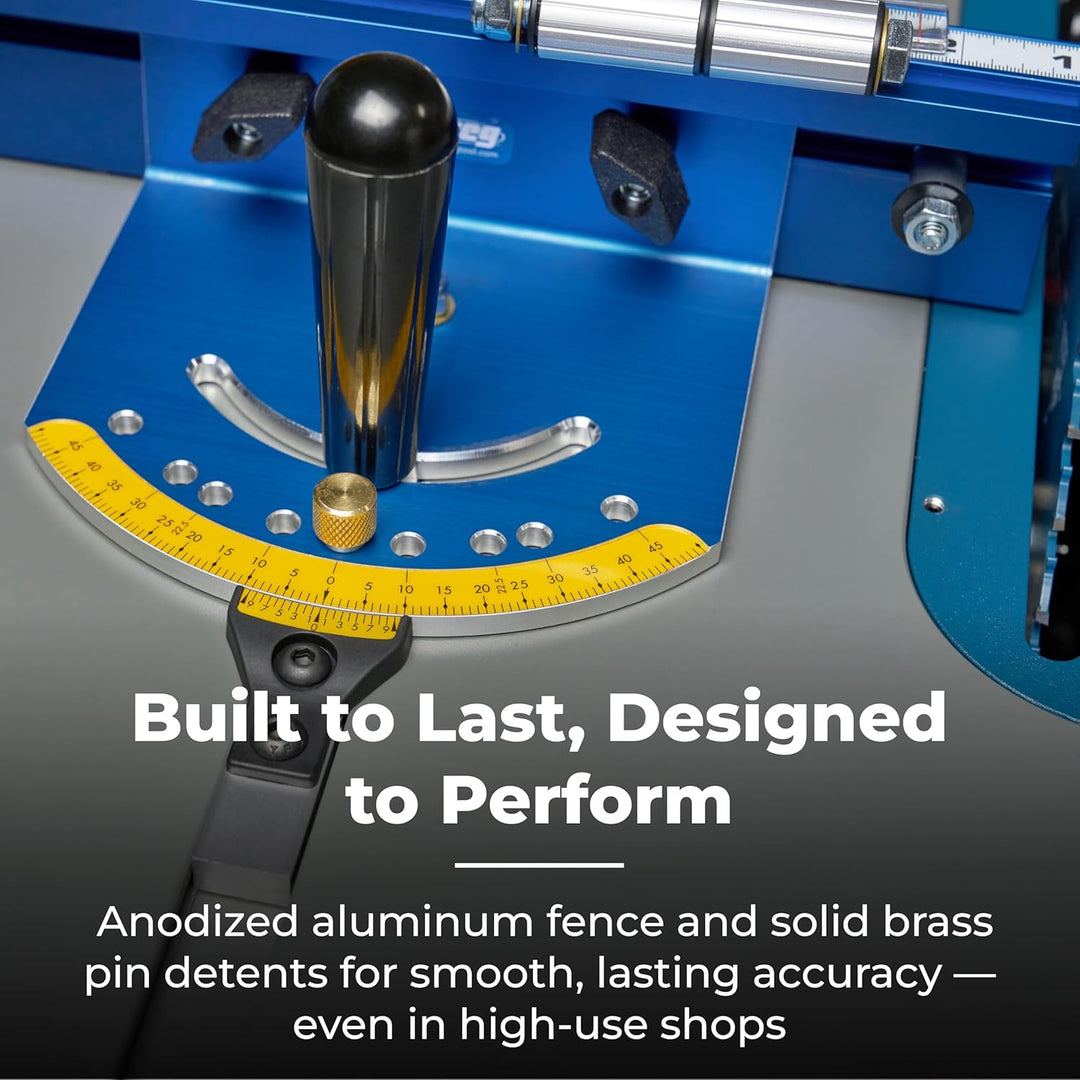 Kreg KMS7102 Tischsägen-Präzisions-Gehrungslehre-System – werkseitig kalibriert – mit Gehrungslehre