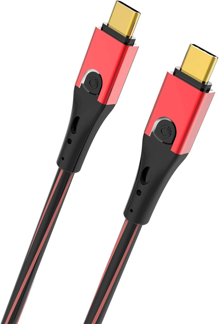 Oehlbach USB-Evolution CC - hochwertiges USB-Kabel 3.1 USB-C auf 3.1 USB-C (Lade-und Datenkabel) sch