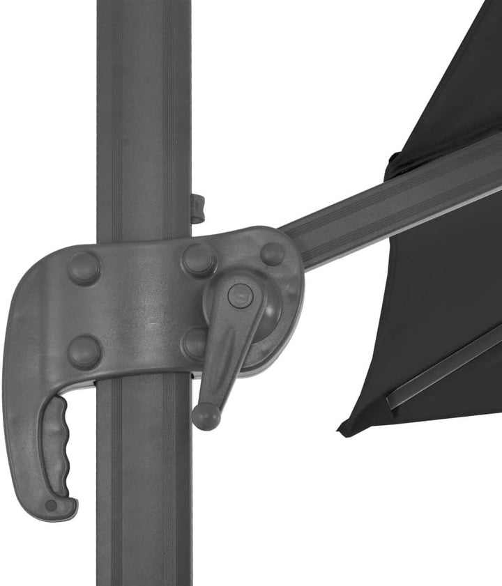Tidyard Ampelschirm Sonnenschirm mit Aluminium-Mast Gartenschirm | Balkonschirm Terrassenschirm | So