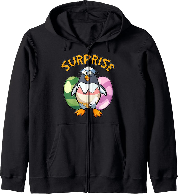 Pinguin Oster Outfit Ostergeschenk Jungen und Mädchen Ostern Kapuzenjacke